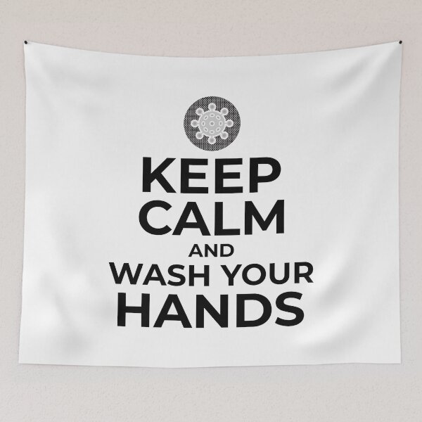 Item preview, Coronavirus: Keep calm and wash your hands designed and sold by ErenStream.