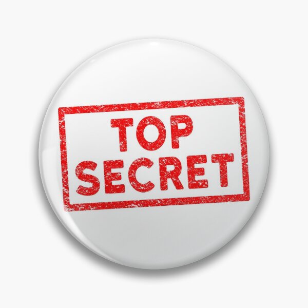 Item preview, Top Secret Red Rubber Stamp designed and sold by MarkUK97.