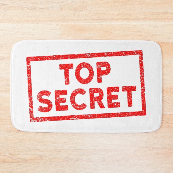 Item preview, Top Secret Red Rubber Stamp designed and sold by MarkUK97.