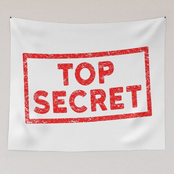 Item preview, Top Secret Red Rubber Stamp designed and sold by MarkUK97.