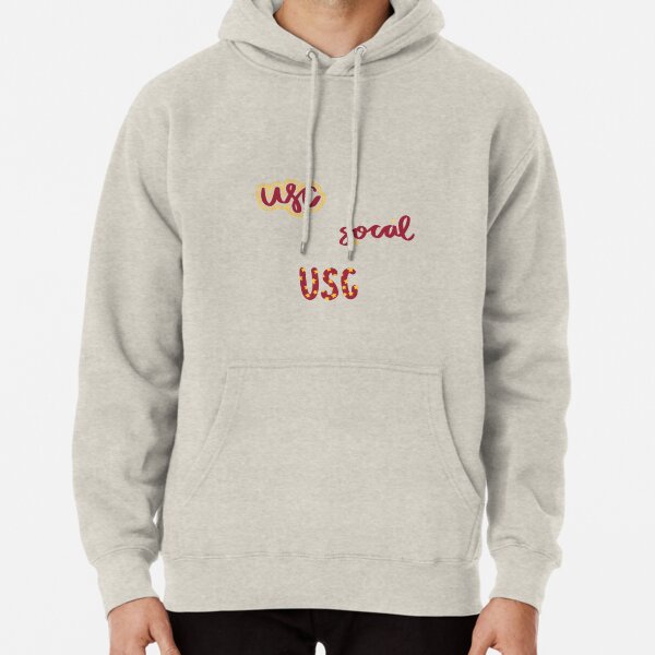 white usc hoodie