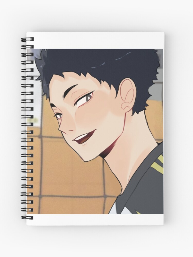 Haikyuu Akaashi Keiji Spiral Notebook By Naholein Redbubble