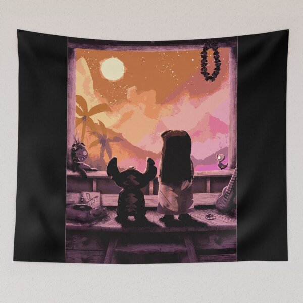 Item preview, Lilo and Stitch - Sunset Artwork designed and sold by L. Layne.