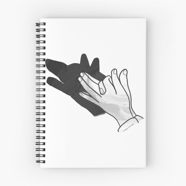 Item preview, Hand Silhouette Wolf designed and sold by ImagineThatNYC.