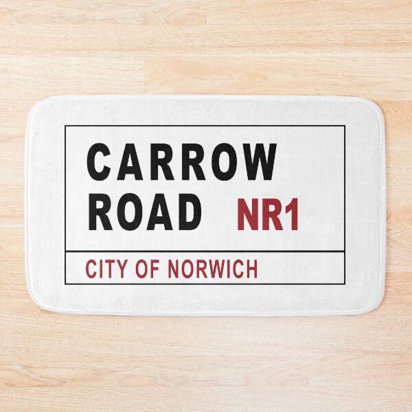 Item preview, Carrow Road Street Sign designed and sold by rogue-design.