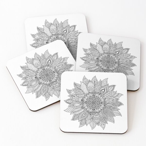 Item preview, Sunflower Mandala designed and sold by Hareguizer.