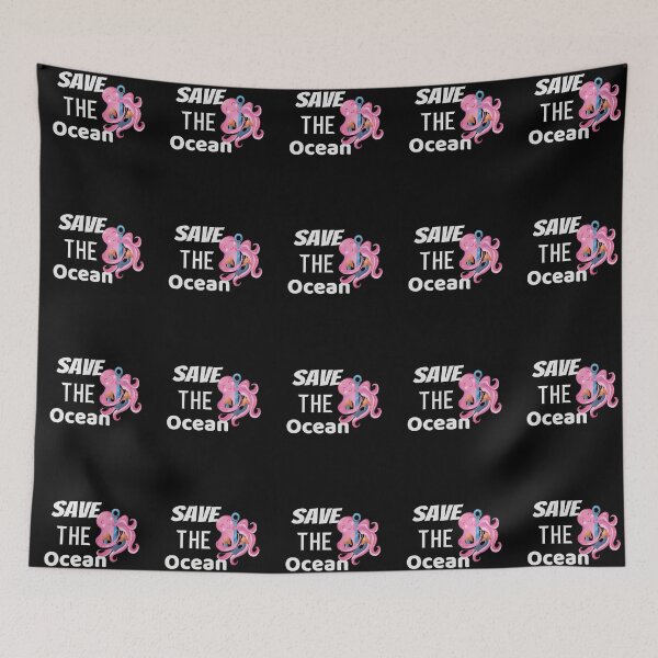 Item preview, Save The Ocean Octopus  designed and sold by SparkleLiveLife.
