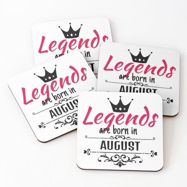 Item preview, Legends are born in August designed and sold by boohenterprise.