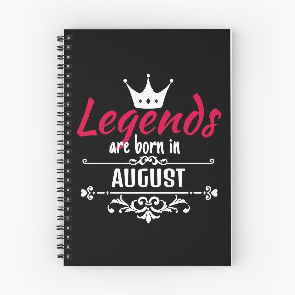 Item preview, Legends are born in August designed and sold by boohenterprise.