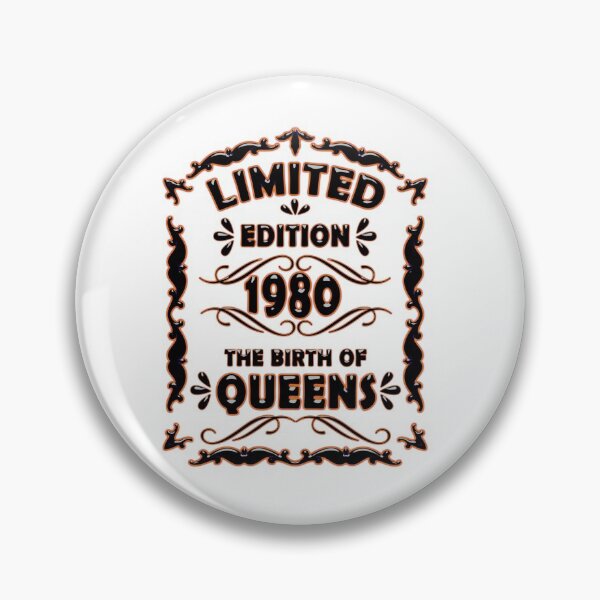 Item preview, "The Birth of Queens" - Born in 1980 - Gift 40th birthday for women born in 1980 designed and sold by Dubbra.