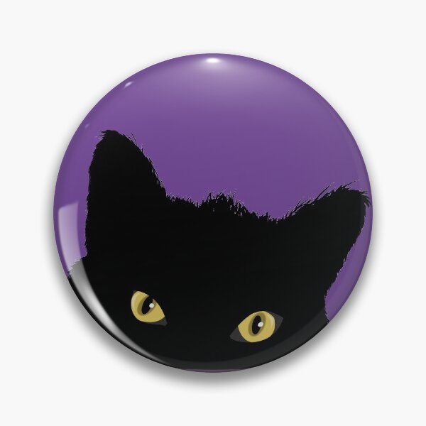 Item preview, Black Cat with Yellow Eyes designed and sold by HectorCantres.