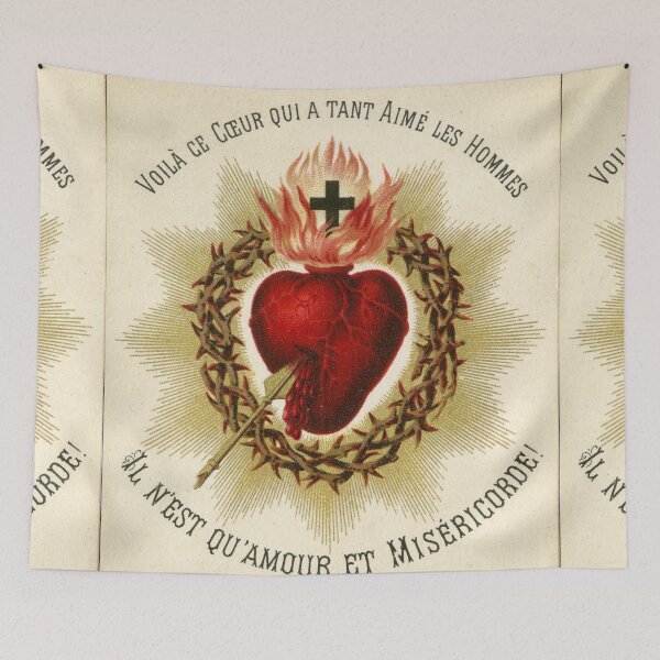Item preview,  Most Sacred Heart of Jesus - French Vintage designed and sold by The Great  Art.
