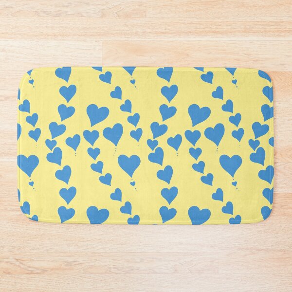 Item preview, Blue and yellow hearts  designed and sold by SturgesC.