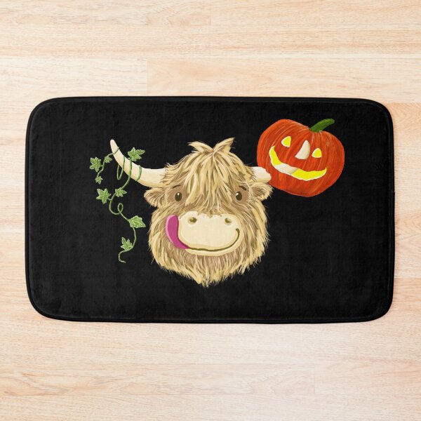 Item preview, Wee Hamish Highland Cow Loves Halloween designed and sold by brodyquixote.