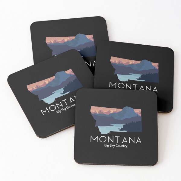 Item preview, Montana Proud State Motto Big Sky Country product designed and sold by jakehughes2015.