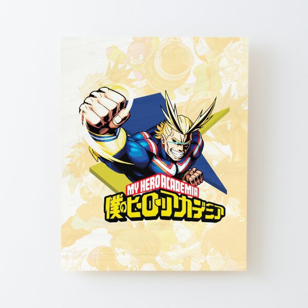 My Hero Academia - All Might Lámina montada de madera
