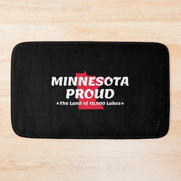 Item preview, Minnesota Proud State Motto The Land Of 10000 Lakes print designed and sold by jakehughes2015.