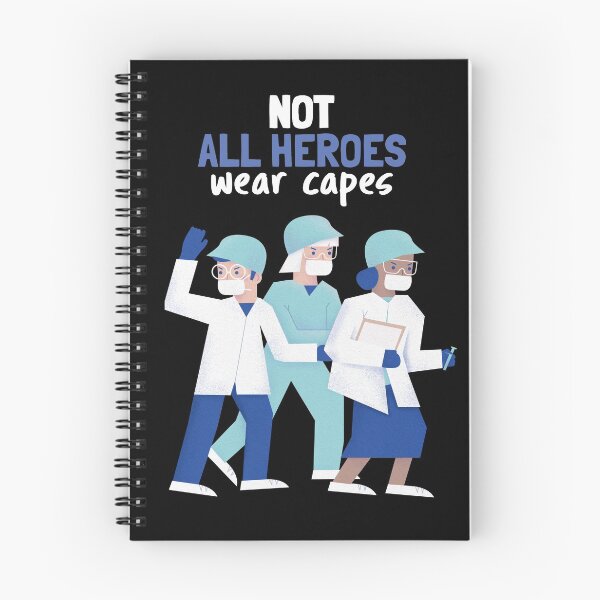 Item preview, Coronavirus / COVID-19: no todos los héroes usan capas designed and sold by ErenStream.
