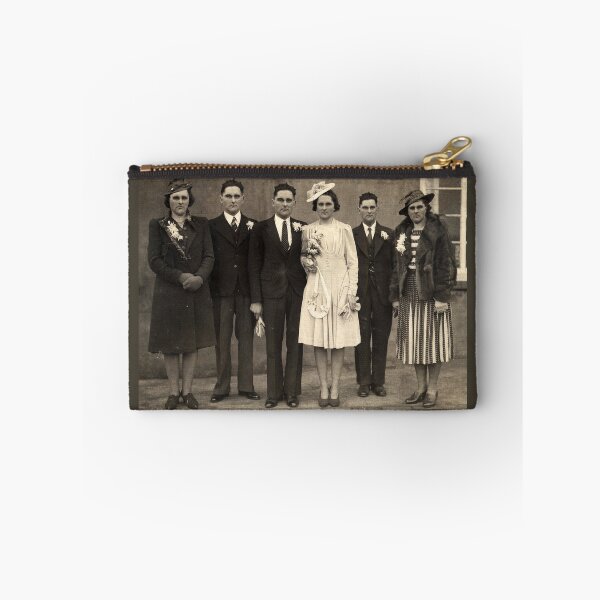 Item preview, 1940s Wedding Group Portrait designed and sold by KALEIDOSCOPE UK.