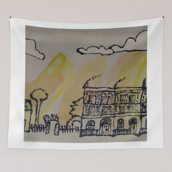 Item preview, Chimneys Smoke in a Quiet Street designed and sold by Jeffrey Louis Salkilld.