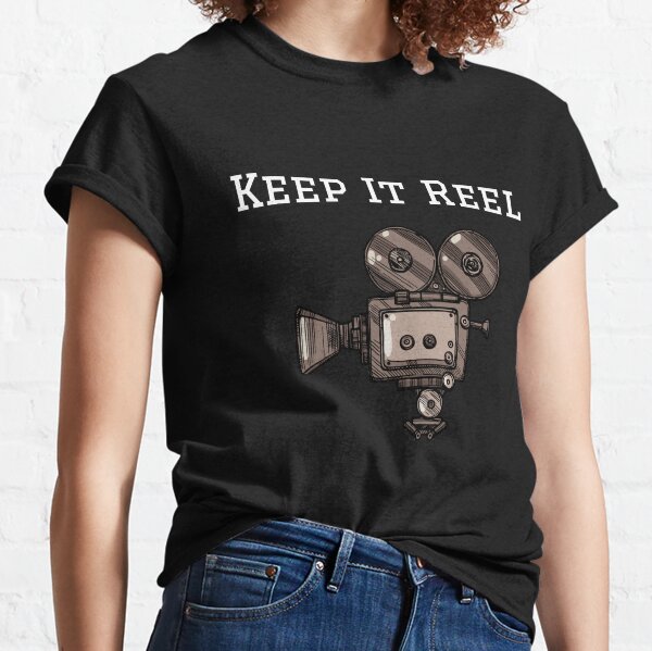 Keep It Reel Movie Director Film Camera Filmmaker' Unisex Baseball T-Shirt