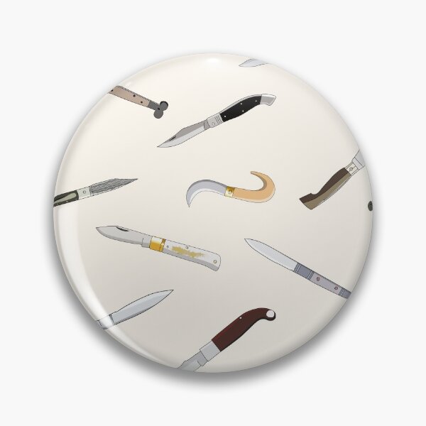 Item preview, Hand drawn vintage Italian knives designed and sold by Familyshmot.