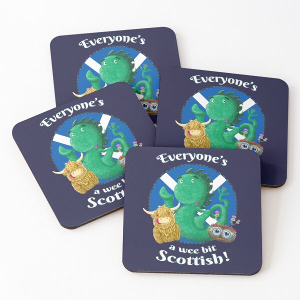 Item preview, Scottish Highland Cow, Nessie, and Haggis T-shirt designed and sold by brodyquixote.