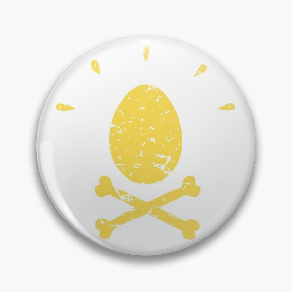 Item preview, Pirate-Egg, Easter Egg in trendy color curcuma/saffron designed and sold by un-artiges.
