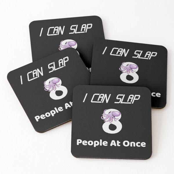 Item preview, I Can Slap 8 People At Once Funny Octopus  designed and sold by SparkleLiveLife.