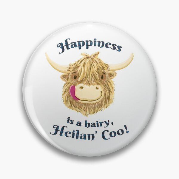 Item preview, Wee Hamish Scottish Highland Cow Happiness Tartan designed and sold by brodyquixote.