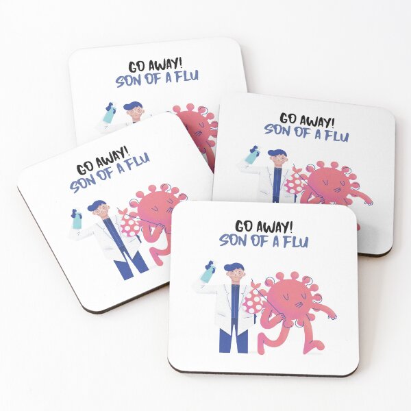 Item preview, Coronavirus / COVID-19: Go away, son of the flu designed and sold by ErenStream.