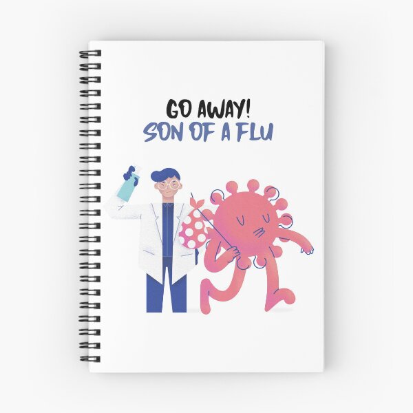 Item preview, Coronavirus / COVID-19: Go away, son of the flu designed and sold by ErenStream.