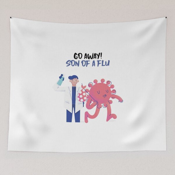 Item preview, Coronavirus / COVID-19: Go away, son of the flu designed and sold by ErenStream.