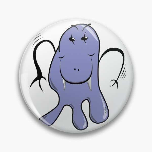 Item preview, Lil Blue Monster designed and sold by HectorCantres.
