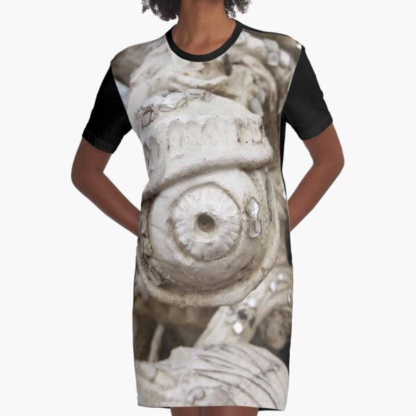 All Seeing Eye from the White Temple Chang Mai Graphic T-Shirt Dress