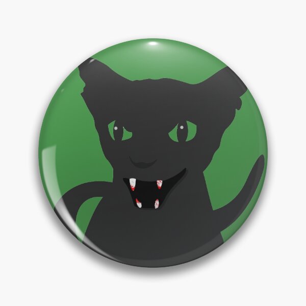 Item preview, Mean and Bloody Halloween Black Cat designed and sold by HectorCantres.