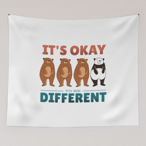 Item preview, AUTISM AWARENESS - DIFFERENT BEARS QUOTE  designed and sold by jasebro.