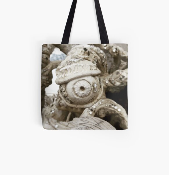 All Seeing Eye from the White Temple Chang Mai All Over Print Tote Bag