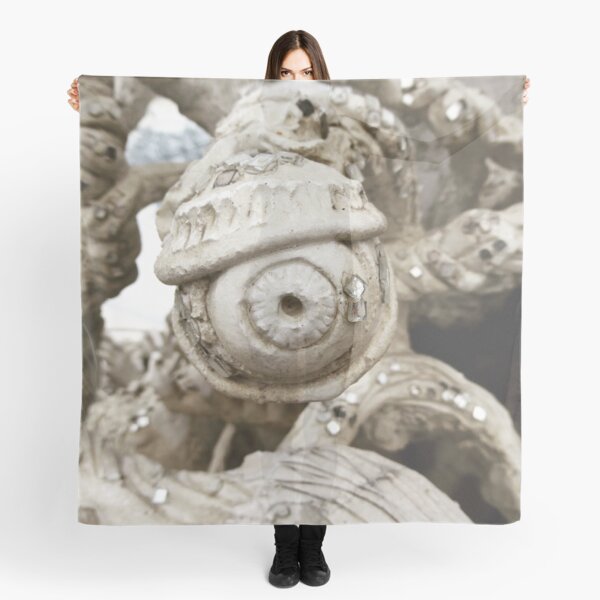 All Seeing Eye from the White Temple Chang Mai Scarf