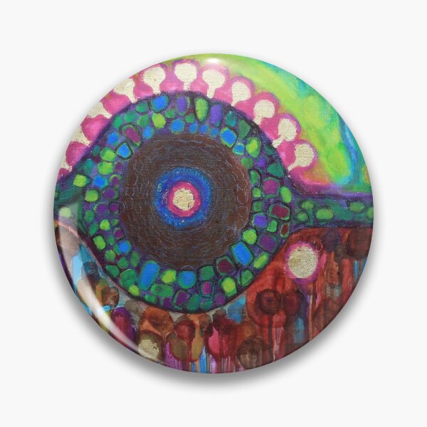 Item preview, Growth in shades of green, purple and red designed and sold by Claire Cooper-Walsh.