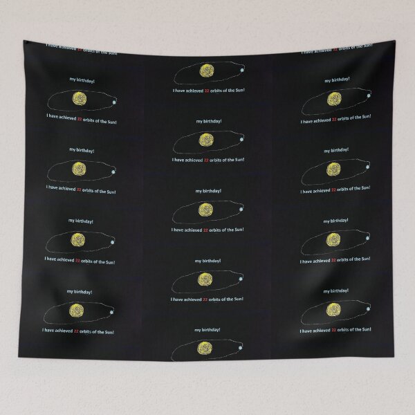 Item preview, Happy 22nd Birthday! designed and sold by JPOempathy.