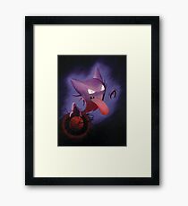 Pokemon - Haunter used Shadowball! Framed Print
