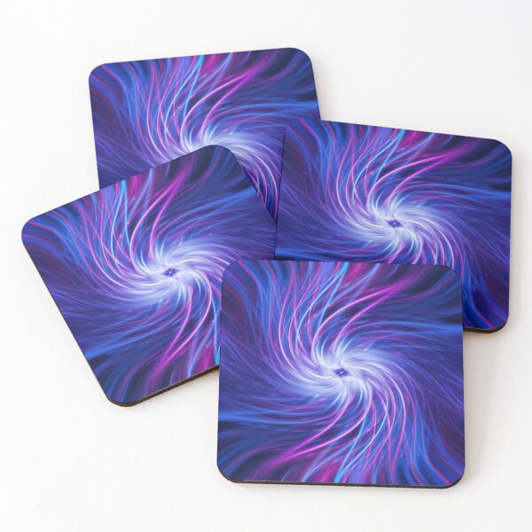 Item preview, Colorful Violet Lotus Flower Light Trails (Stunning Effect) designed and sold by SassyClassyMe.