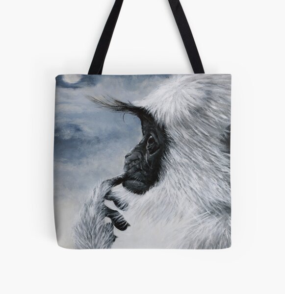 Singe Songe Tote bag doublé