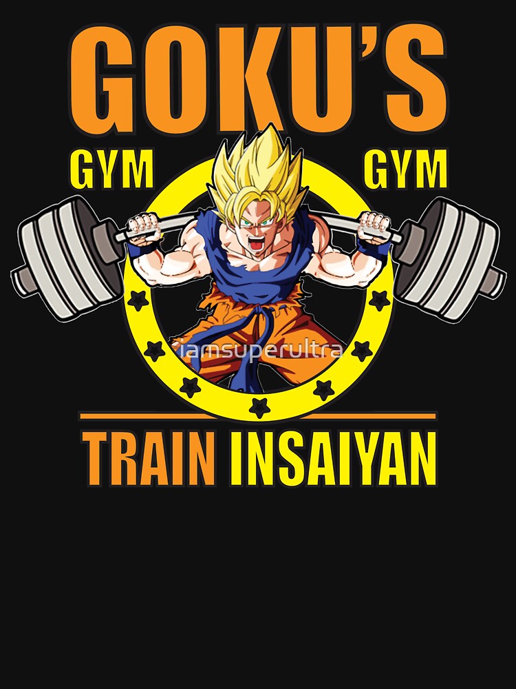 train like goku shirt