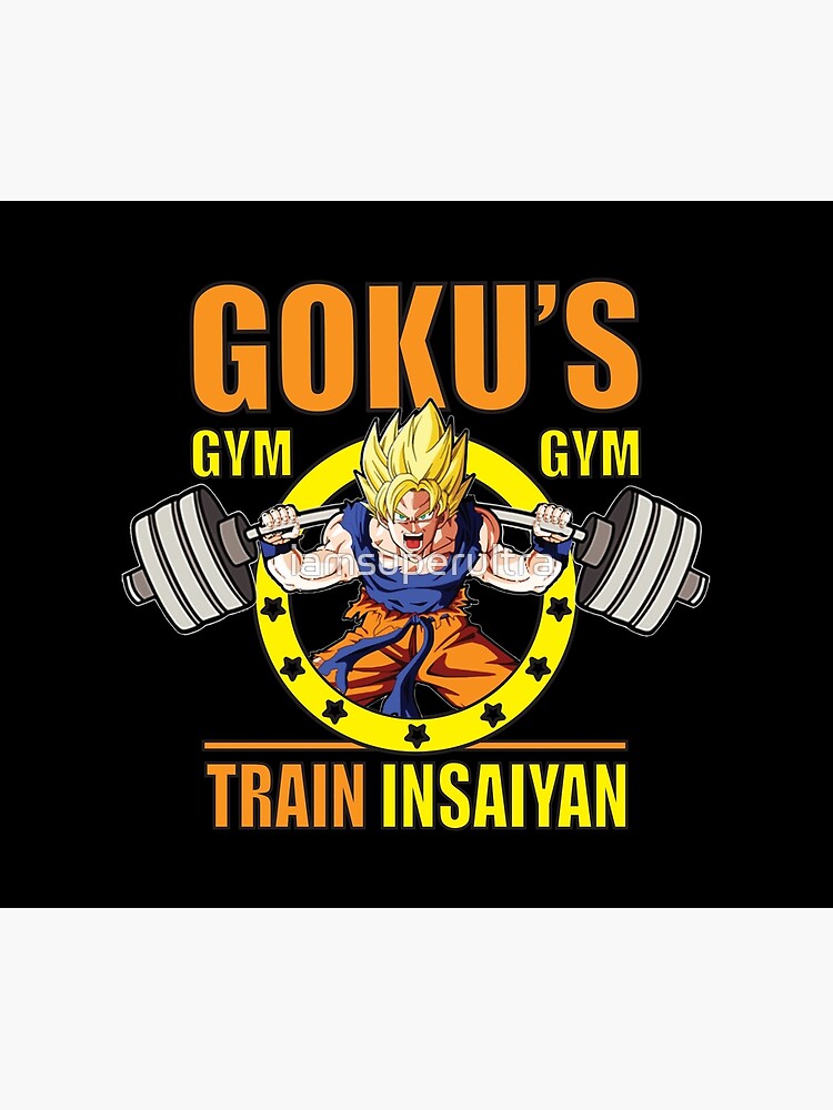 Disover Goku's Gym - Train Insaiyan Tapestry
