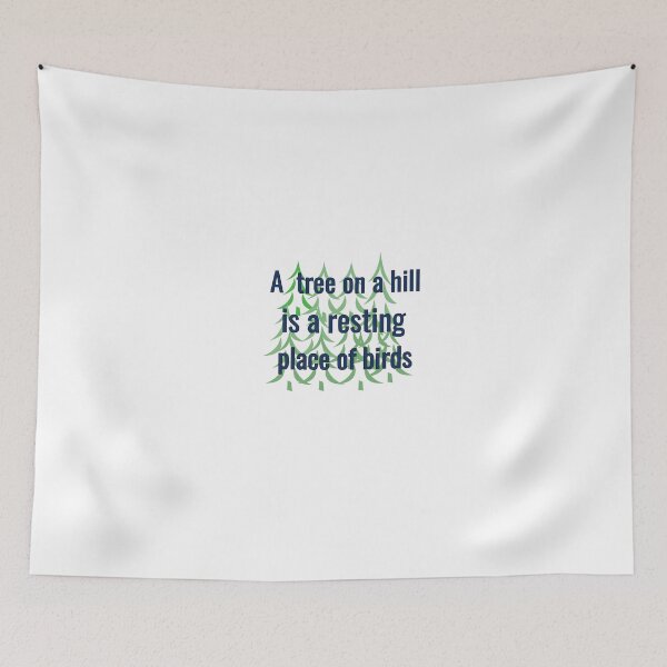 Item preview, TREE ON A HILL IS A RESTING PLACE OF BIRDS designed and sold by Jayaraman Sivasubramanian Madurai.