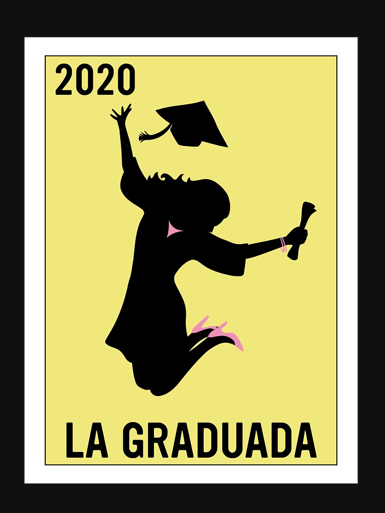 Mexican Loteria La Graduada 2020 Regalo De Graduacion
