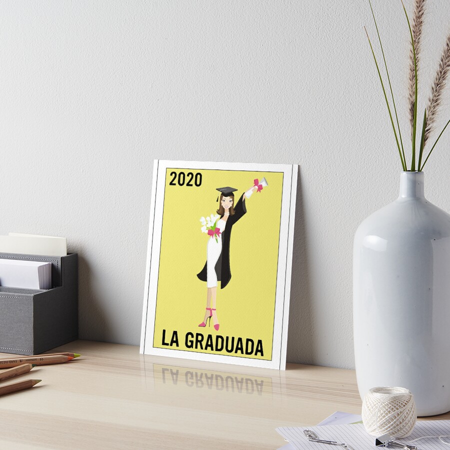 Mexican Loteria La Graduada 2020 Regalo de Graduacion Loteria