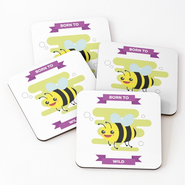 Item preview, Born To Bee Wild designed and sold by PortraitPanda.